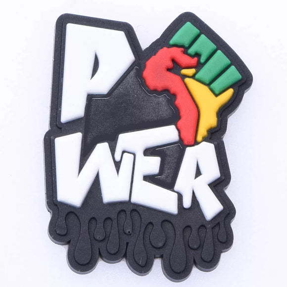 Power To The People- Croc Charm