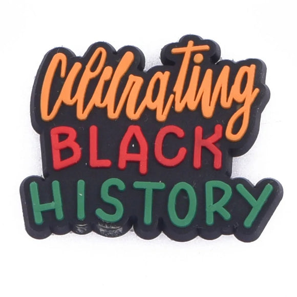 Celebrating Black History- Croc Charm